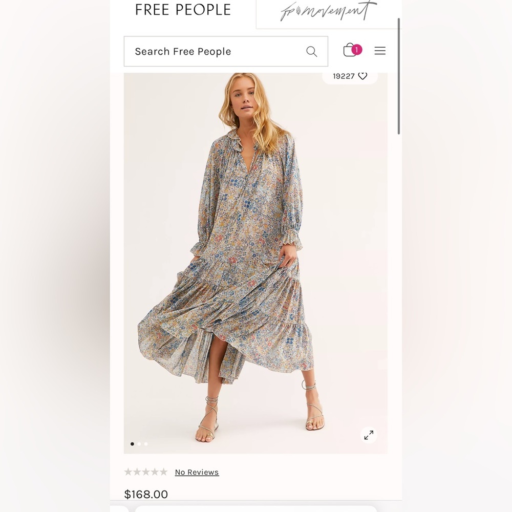 Free People Groovy Maxi dress